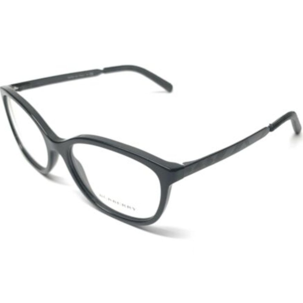 Burberry Unisex Black Leather Eyeglasses!